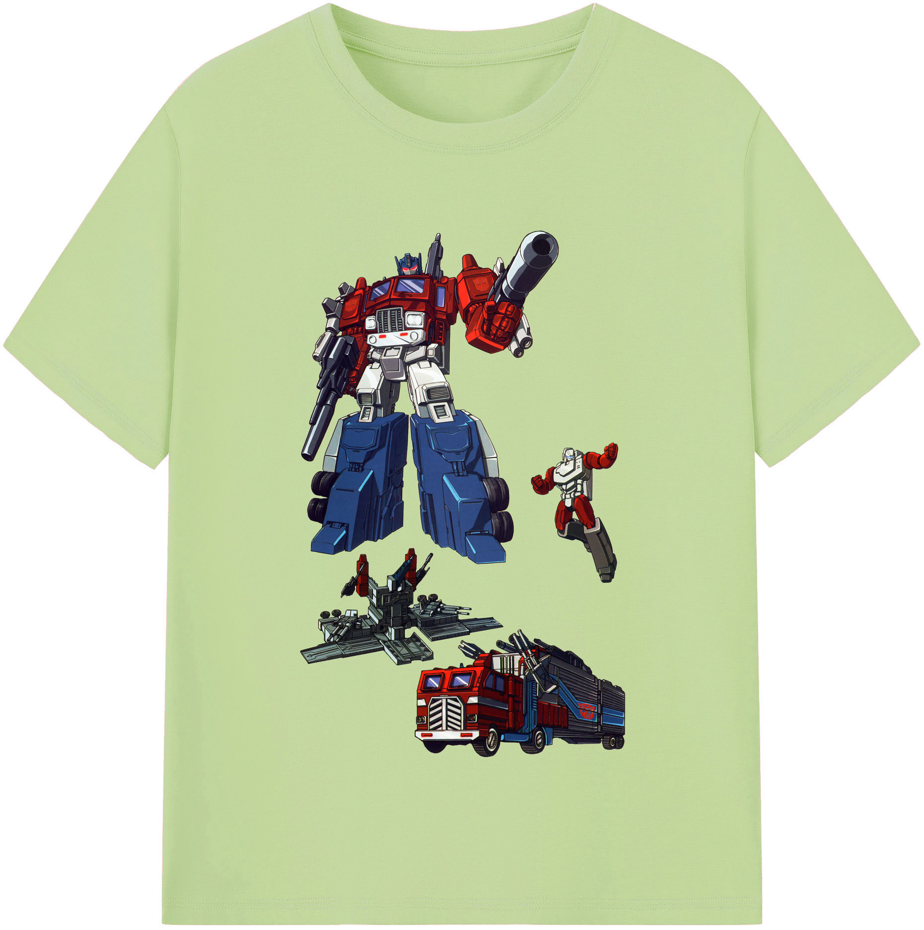 （画像用）  綿100％半袖Tシャツ（フロントプリント）